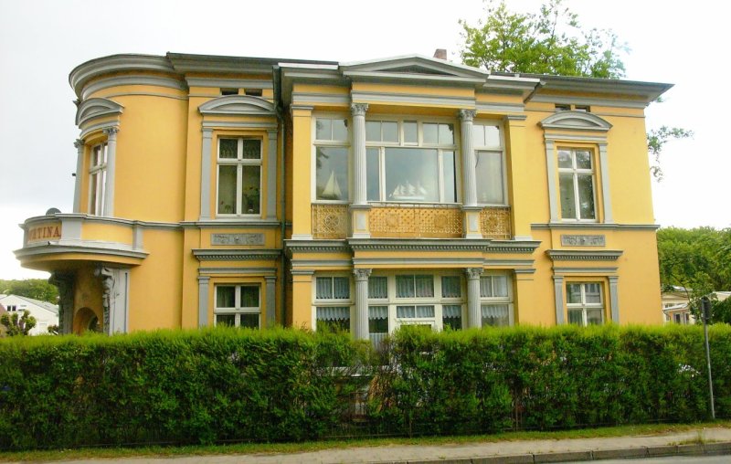 Die Villa Albertina.