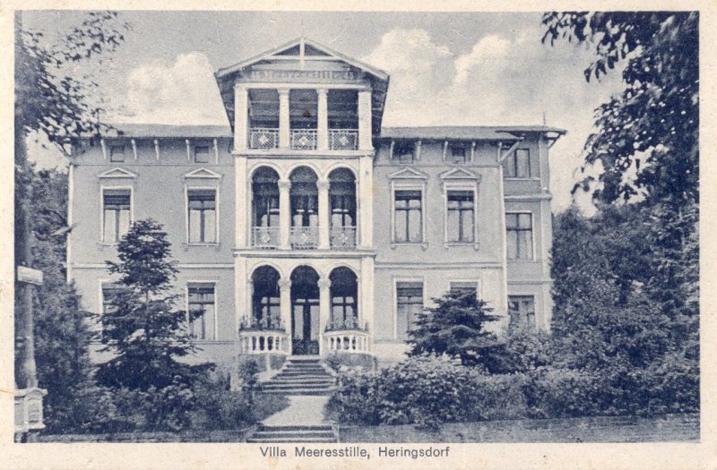 Die Villa Meeresstille.