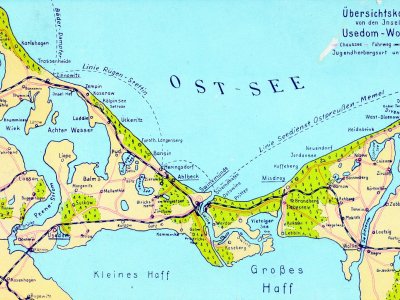 karte usedom wollin
