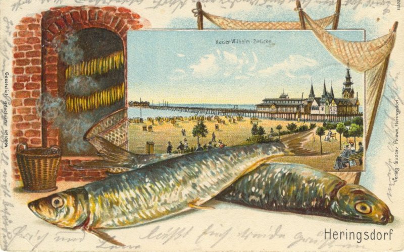 Der Duft von frisch geräuchertem Bückling steigt in die Nase.