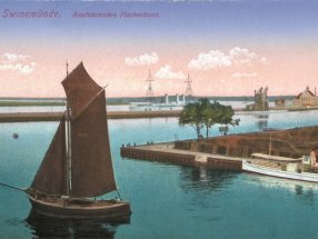 Ein ausfahrendes Fischerboot.