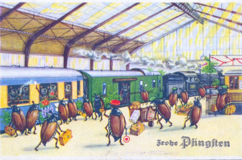 Pfingstausflug mit der Eisenbahn