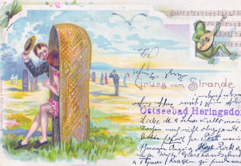 Unerwarteter Herrenbesuch.