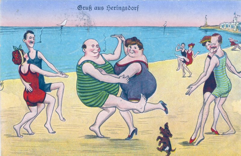 Nicht nur Dicke sind lustig.